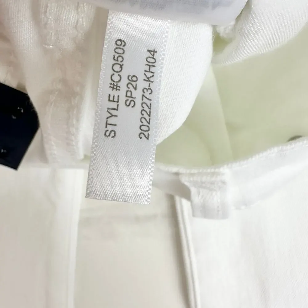 J.Crew Ankle Flare Jean in Signature Stretch+ Classic White Womens US 29 NWT - Picture 13 of 13